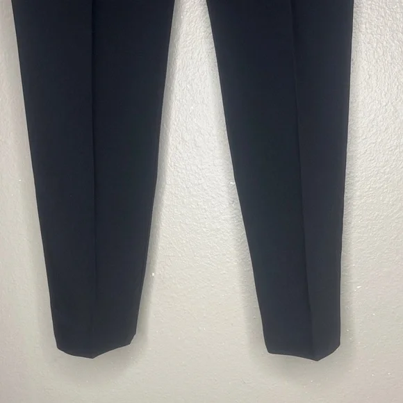 Alexander McQueen Black High waist Cropped Pants Women’s size 40
